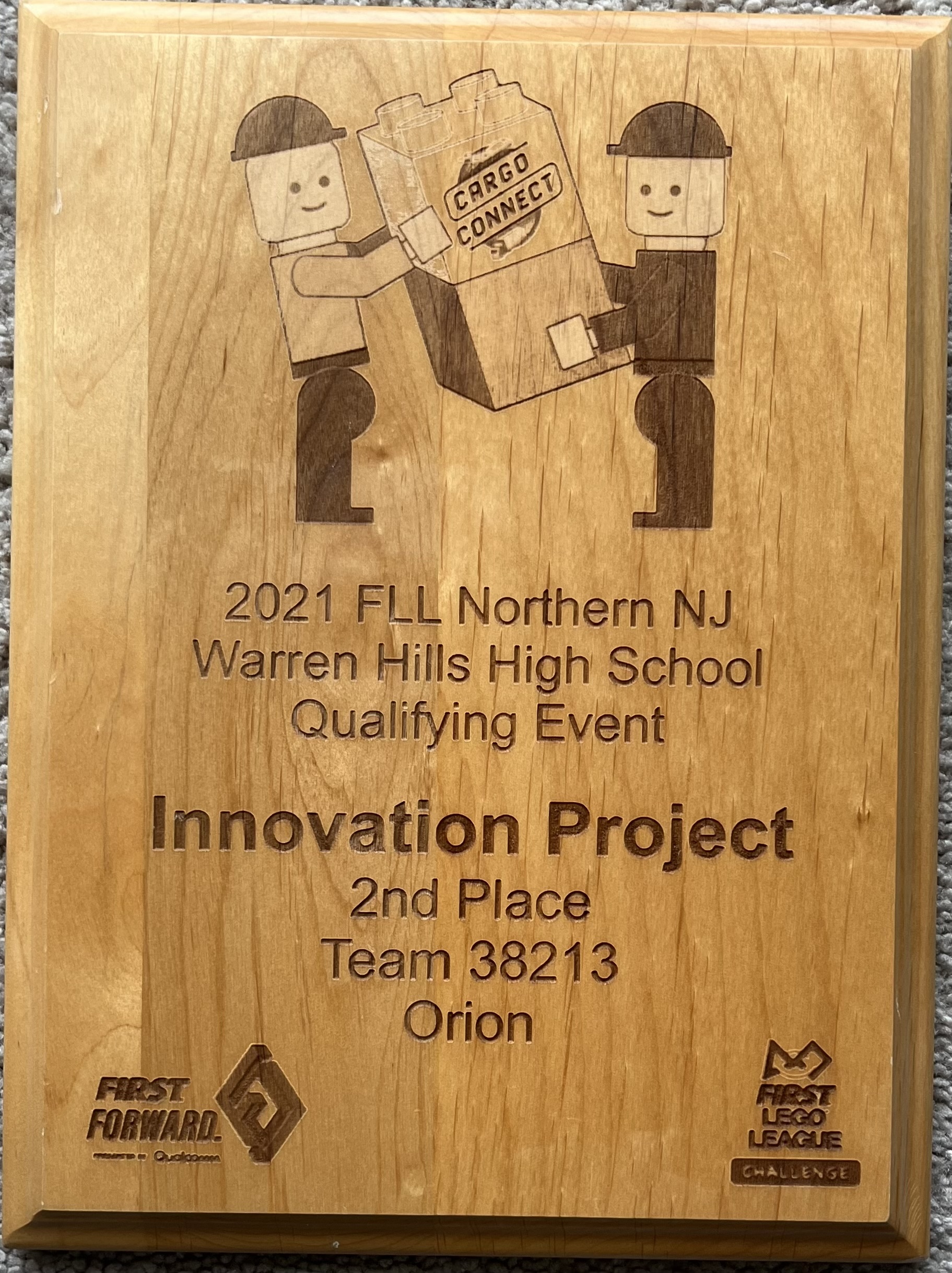 2021 FLL Innovation Project Award